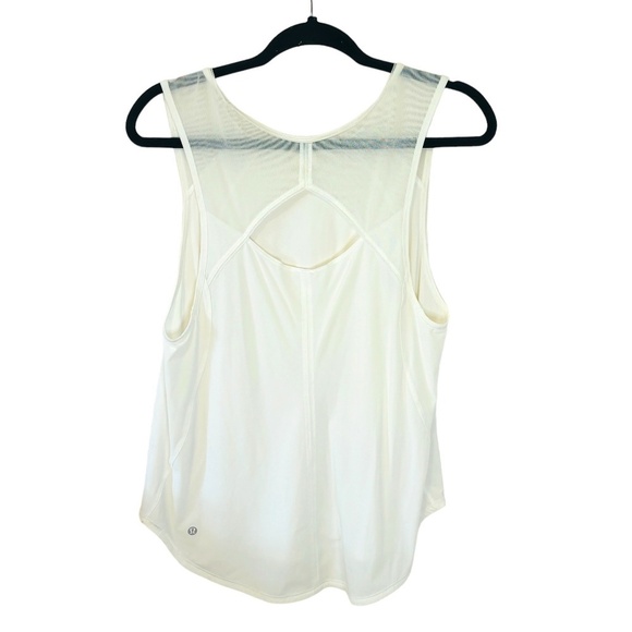 Lululemon Sculpt Tank White SZ Medium - Picture 6 of 13